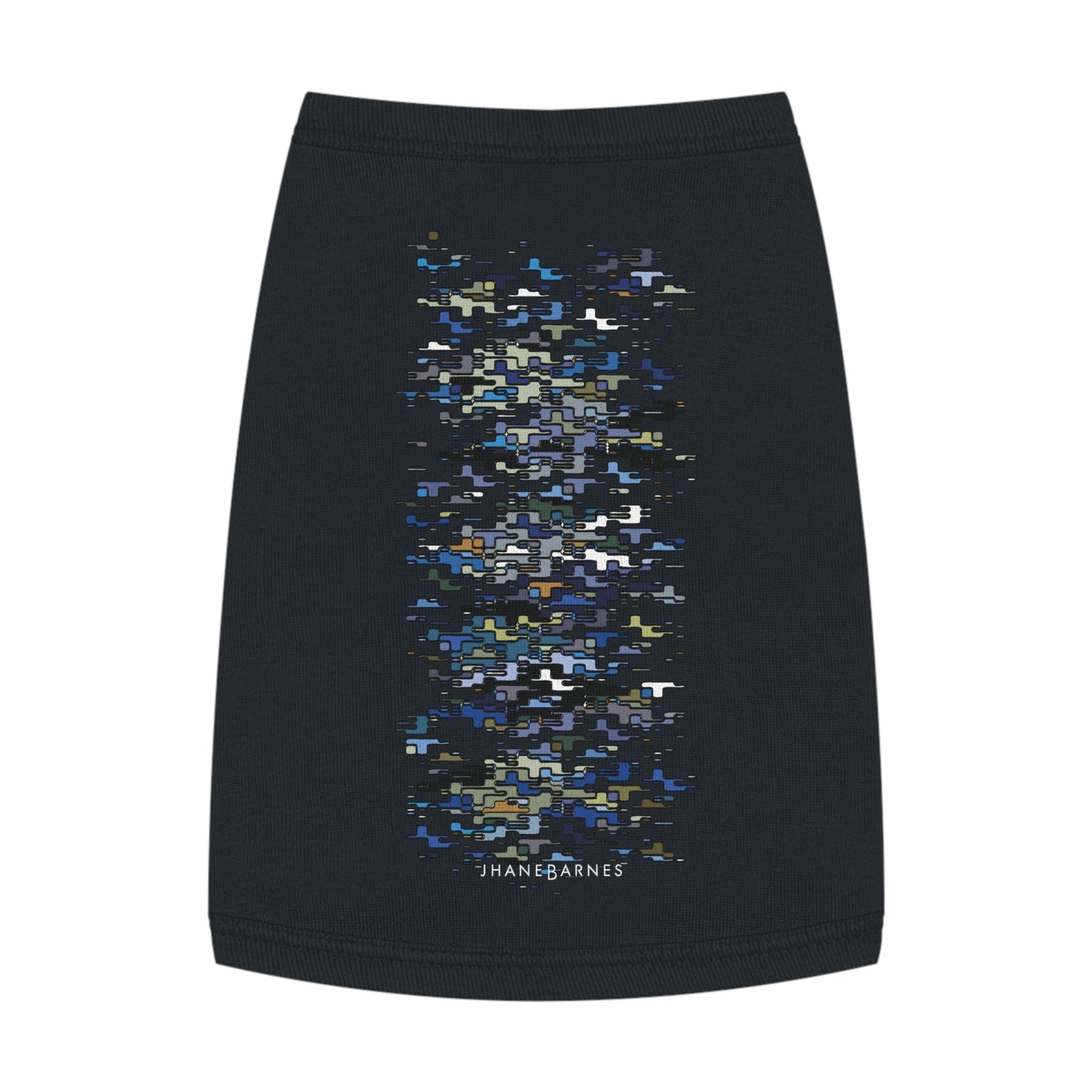 Pet Tank Top "CIRCUIT" JB Design in col. Black