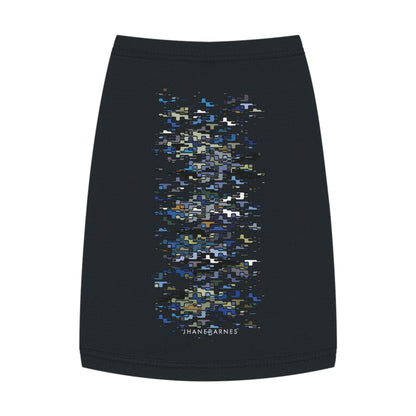 Pet Tank Top "CIRCUIT" JB Design in col. Black