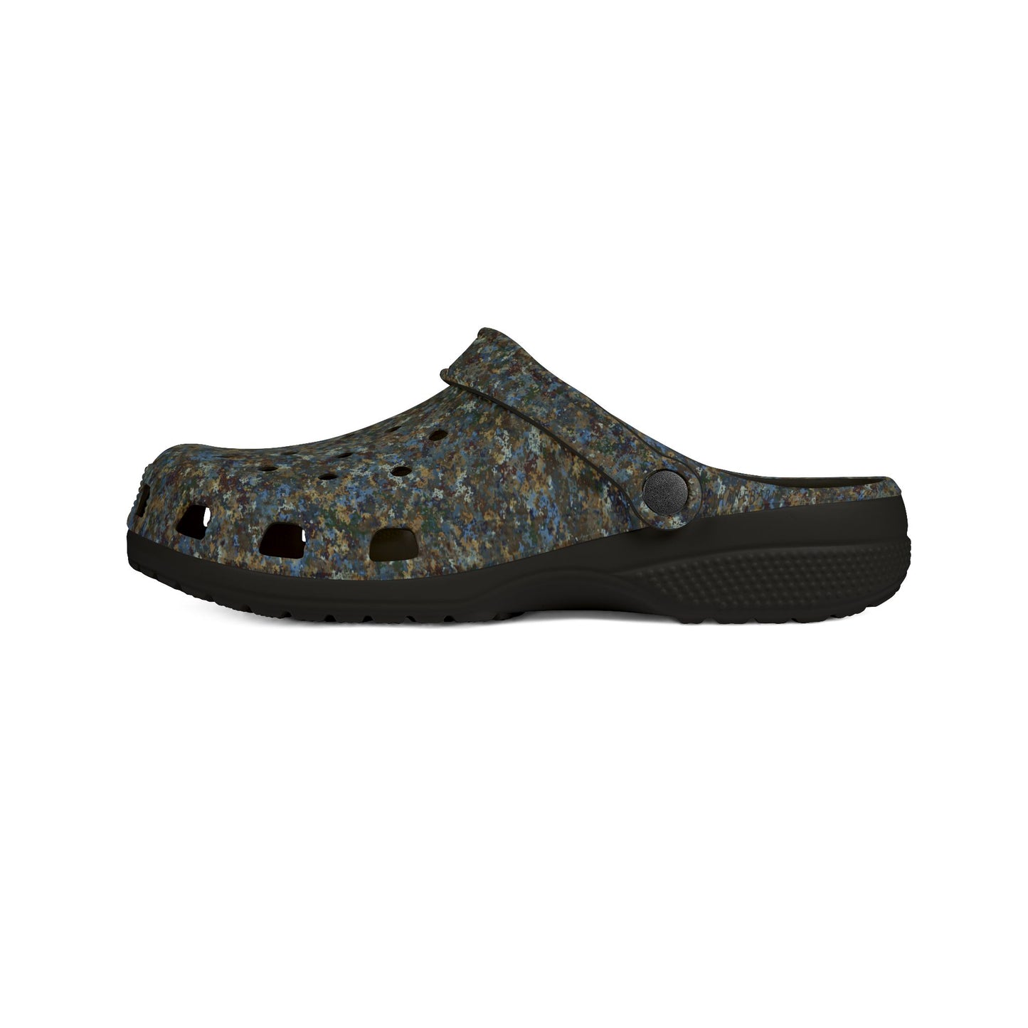EVA Foam Rubber Shoes, Jhane Barnes design "TEXTURE" col. Multi