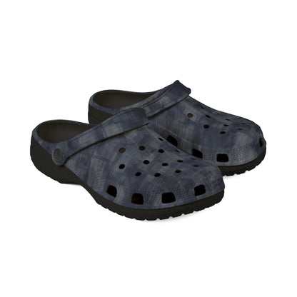 EVA Foam Rubber Shoes, Jhane Barnes design "MOIRE" col. Navy