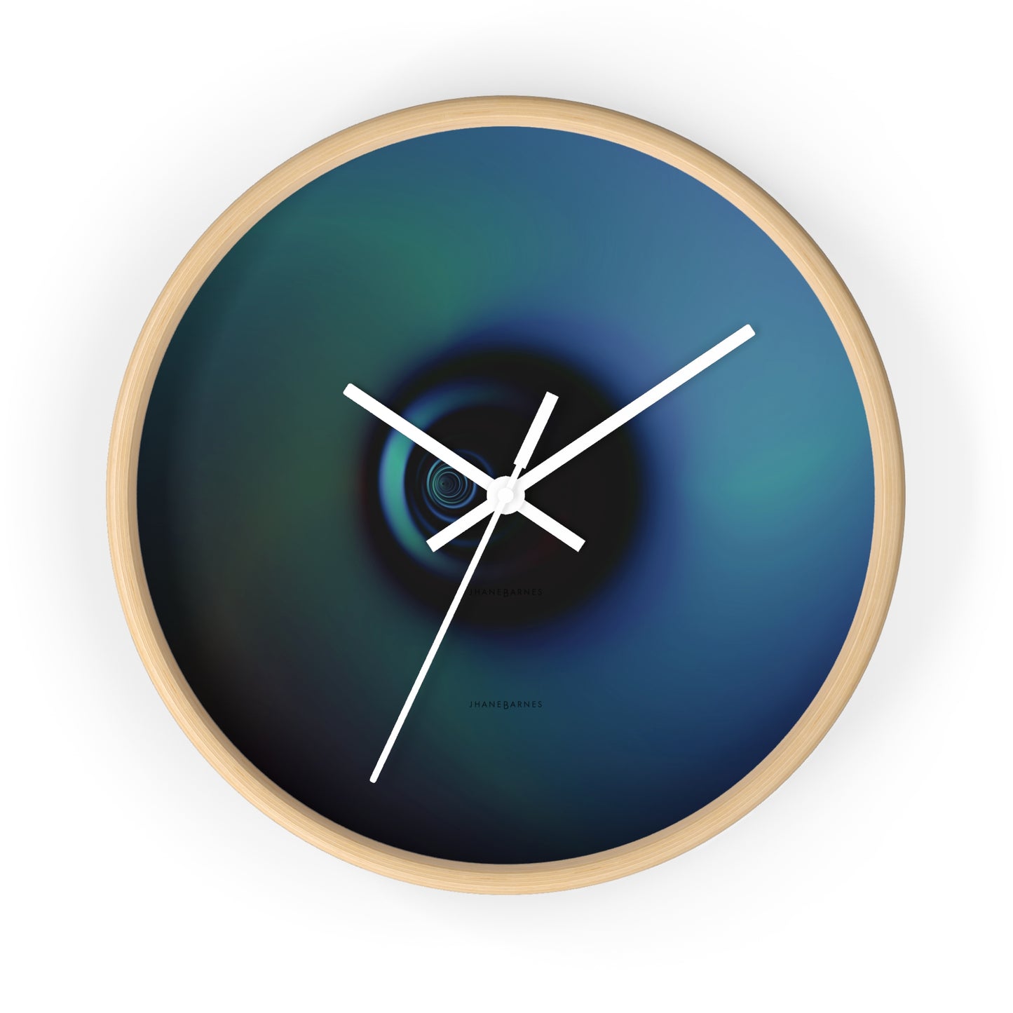 Wall Clock "LONELY SYSTEM" (no lines-nor numbers)