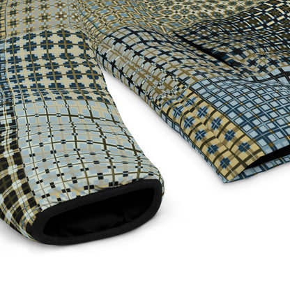 Men's Puffer Jacket "FREQUENCY" col. Celestial, Jhane Barnes custom design