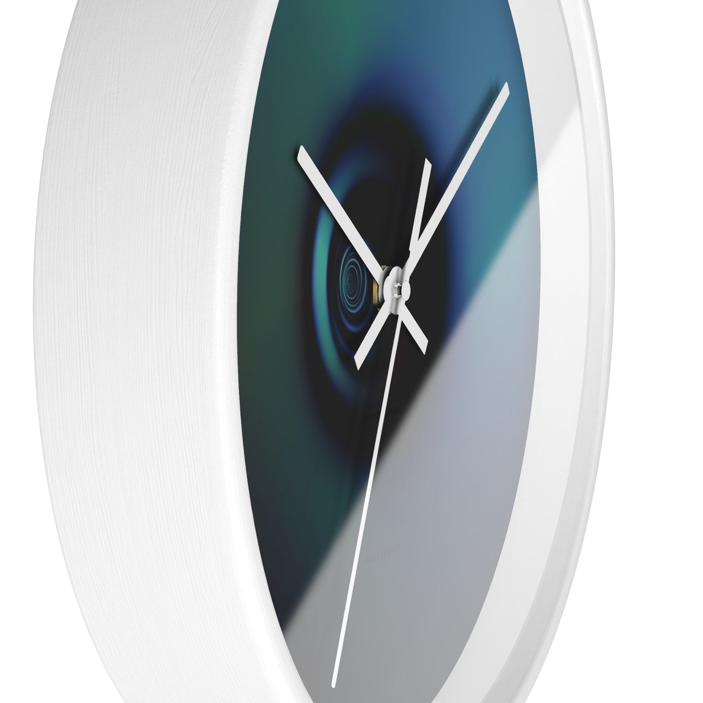 Wall Clock "LONELY SYSTEM" (no lines-nor numbers)