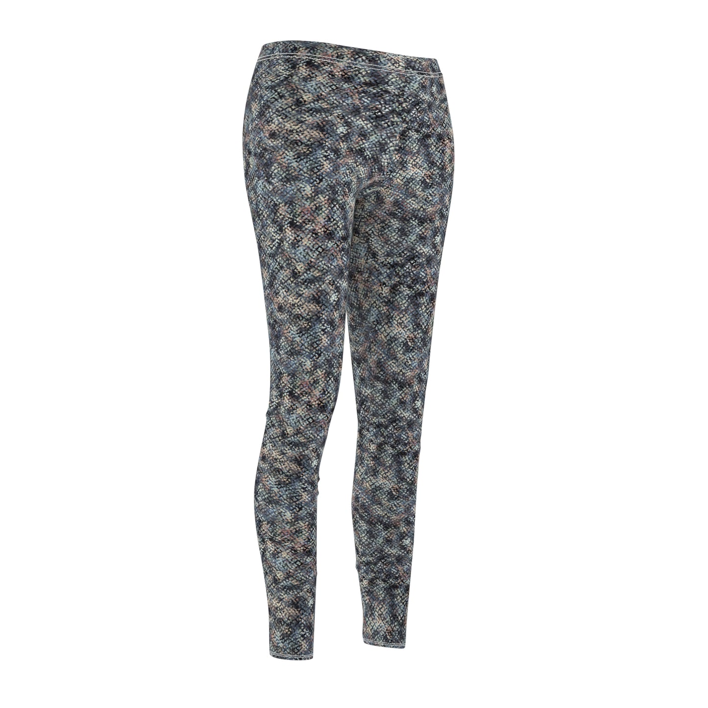Women's Cut & Sew Casual Leggings "MEZZO" col. Pink Cloud