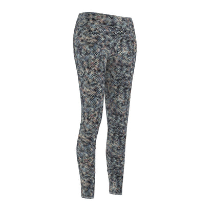 Women's Cut & Sew Casual Leggings "MEZZO" col. Pink Cloud