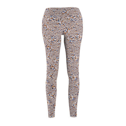 Women's Cut & Sew Casual Leggings "SLICE" col. Mirage