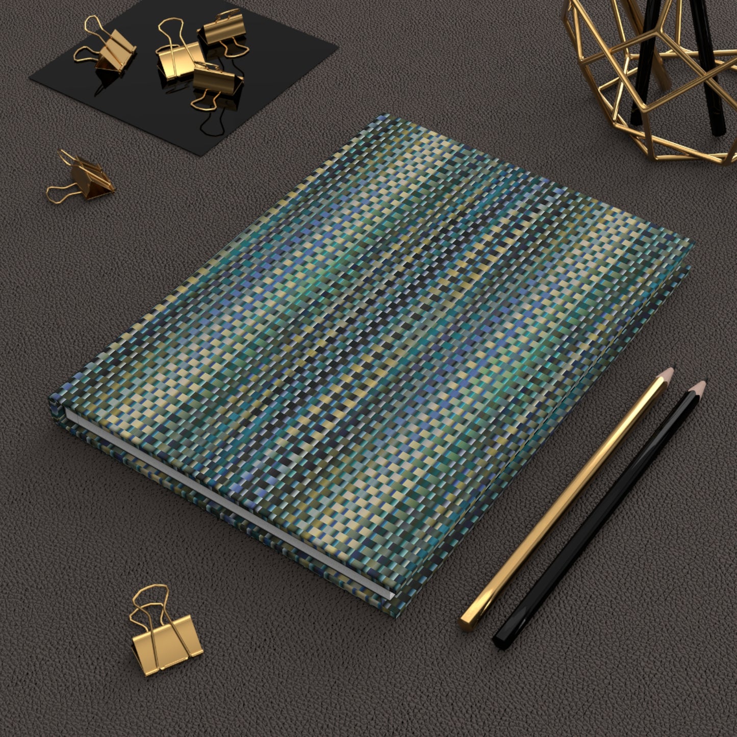 Hardcover Journal Notebook "BOXES"