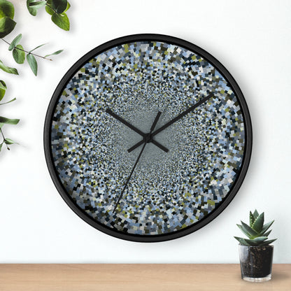 Wall Clock "SCHATT INVERSION" col. Slate Brigade