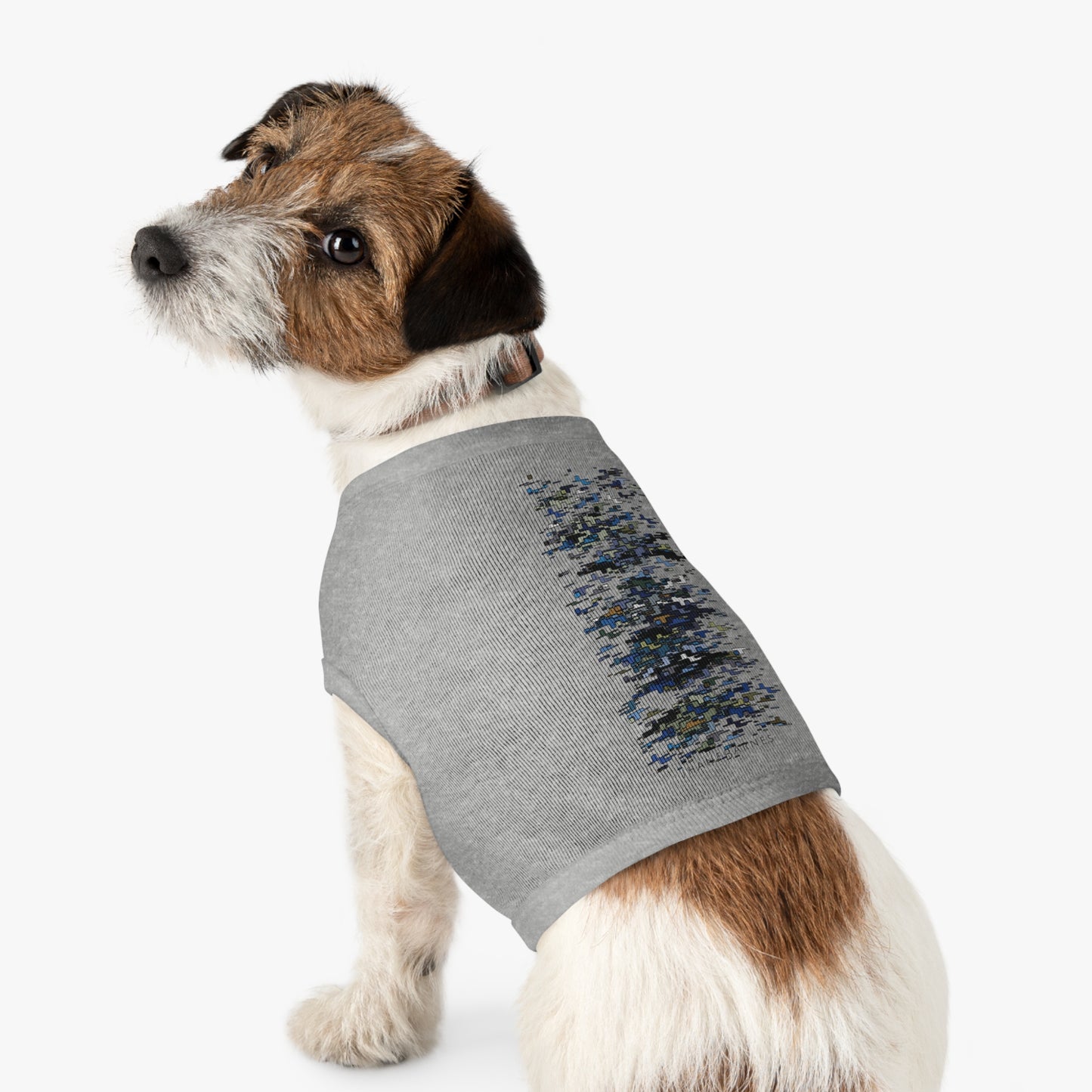 Pet Tank Top "CIRCUIT" JB Design in col. Heather