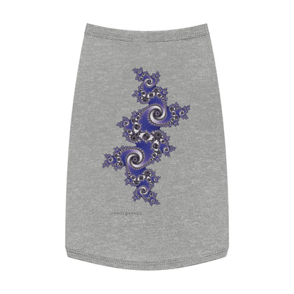 Pet Tank Top "FRACTAL" JB Design in col. Heather