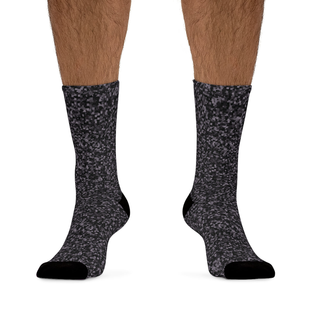 Unisex Printed Socks  "SCHATT" col. Shadowplay, Jhane Barnes custom design