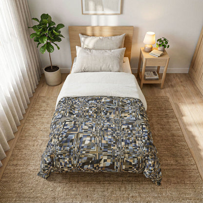 Cotton Comforter "QUAD" col. Neutral