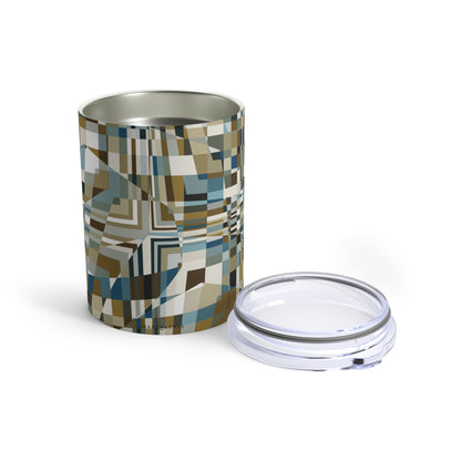 Tumbler 10oz., "QUAD"  col Mint Chocolate