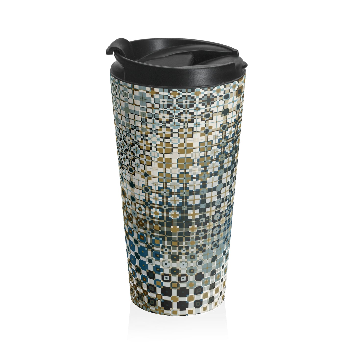 Stainless Steel Travel Mug "BOX STUDY"  Col Mint Chocolate