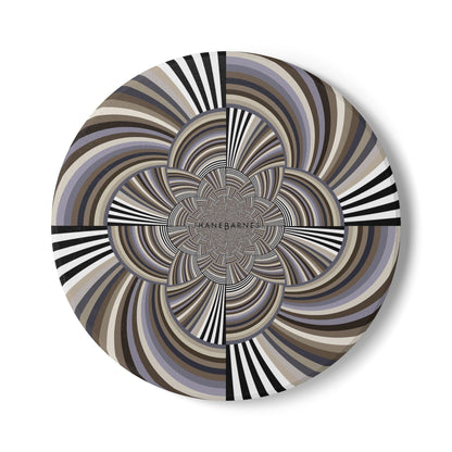 Ceramic Coaster "STRIPE INVERSION"