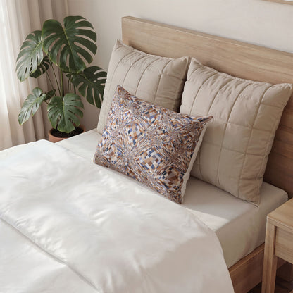 Cotton Pillow Sham "SLICE" col. Mirage