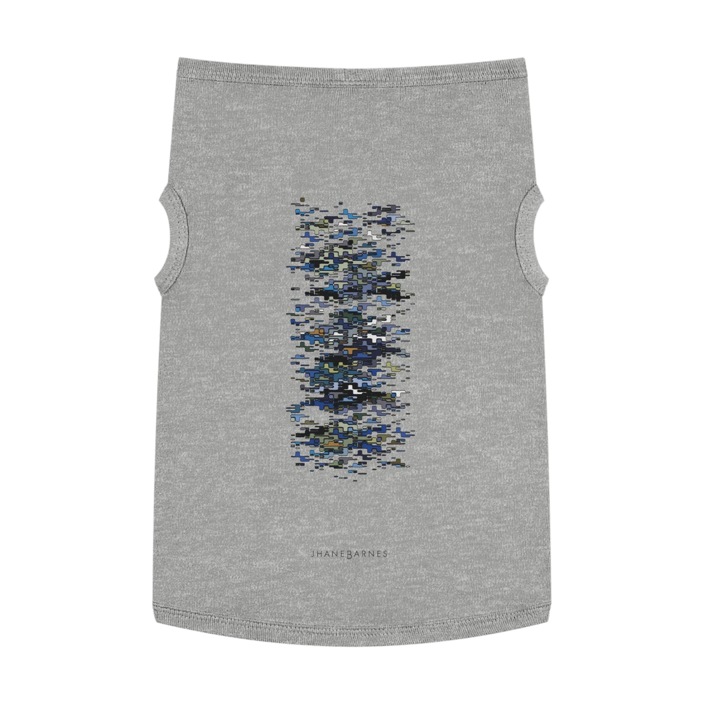 Pet Tank Top "CIRCUIT" JB Design in col. Heather