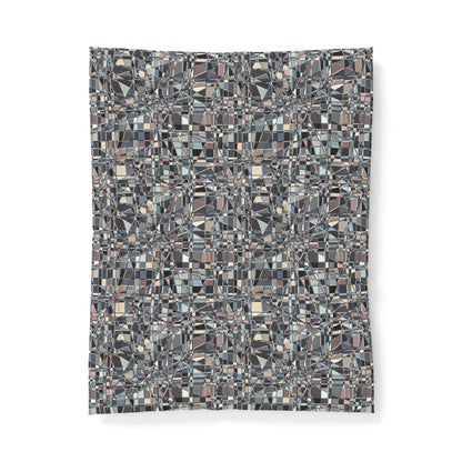 Cotton Comforter "GRIDWRAP" col. Pink Cloud